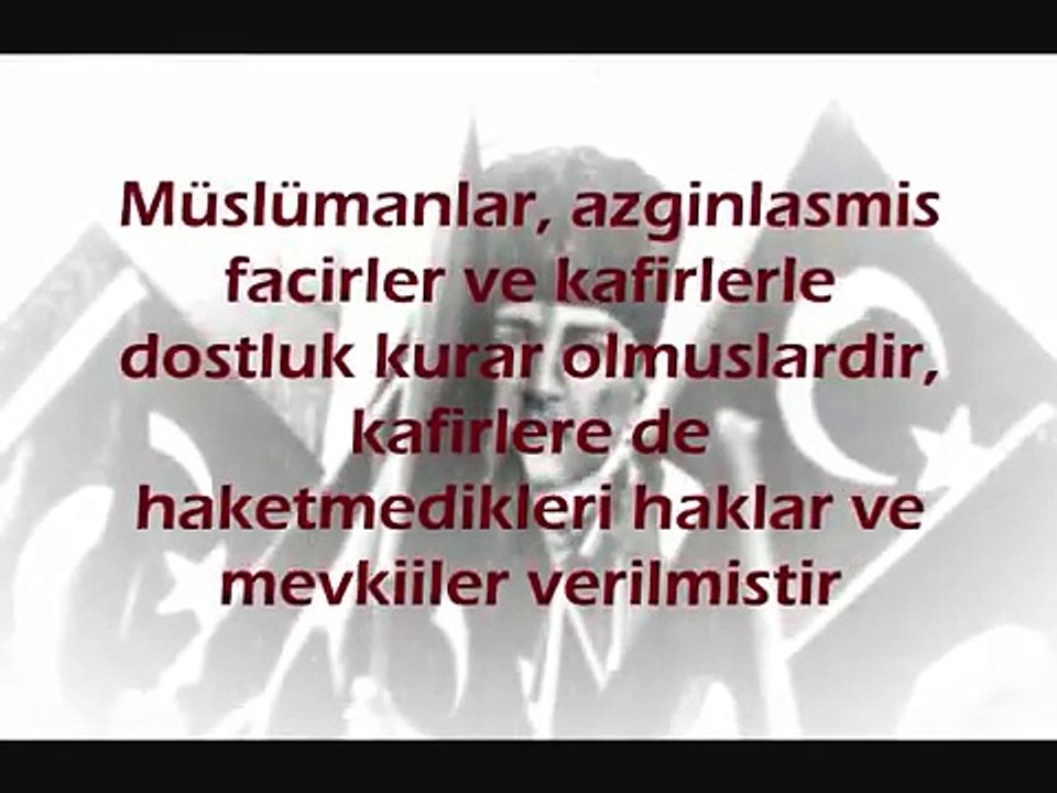 VATAN MİLLET SAKARYA DİYENLER BAYRAK NAMUSTUR DİYENLER İRCİLİK FAŞİSTLİK YAPANLAR HEPSİ KAFİRDİR