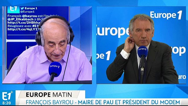 Réfugiés : Bayrou veut des refuges dans les pays d'origine