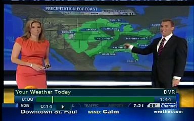 Stewart Williams - Telvent DTN Meteorologist - Live on the Weather Channel