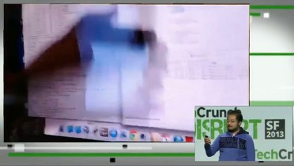 Guy Jerks Off on Stage @ TechCrunch Startup Convention 2013 - Circle Shake