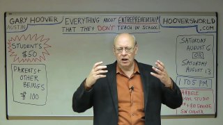 Gary Hoover Everything About Entrepreneurship That They Dont Teach in School