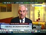 Ron Paul: I'm Reluctantly Doing the Media's Job in Exposing Newt Gingrich