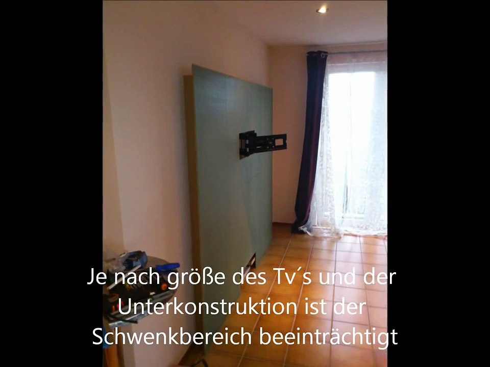 LED TV Wand selber bauen, Cinewall do it yourself