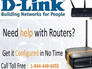 D-link Router Technical Support Number 1-844-449-0455