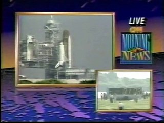 CNN Coverage of The STS-46 Launch