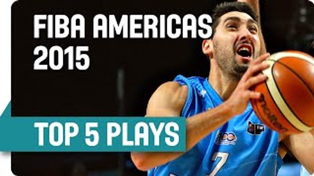 Top 5 Plays - Day 6 - 2015 FIBA Americas Championship