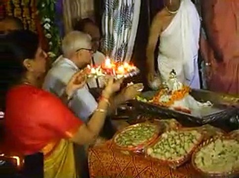Ahmedabad Governor OP Kohli at Isckon Janmashtami Festival
