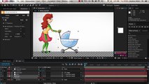 After Effects Character Animation Tutorial Series - Part 6 - Baby Buggy Wiggle