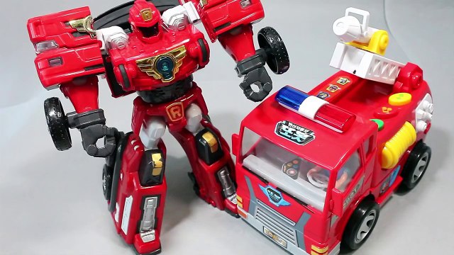 또봇 R 과 말하는 소방차 변신 자동차 장난감 또봇11기 12기 13기 14기 전체 쿼트란 트라이탄 Tobot Robot Car Toys おもちゃ Игрушки 차