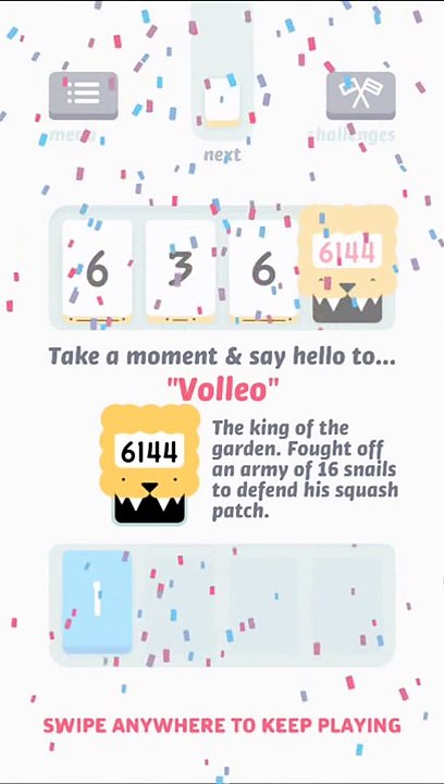 561k at Threes - Volleo!!