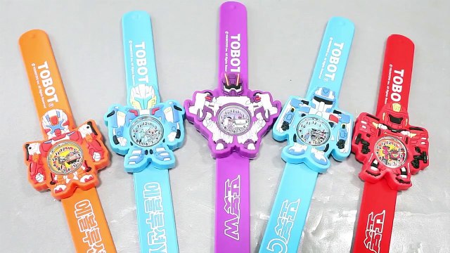 장난감 만화 또봇 캐릭터 멋진 패션 젤리 팔찌시계 5종 r w 모음 동영상 Tobot Robot Car Toys おもちゃ Игрушки 또봇 11기 12기 13기 14기 전체 차