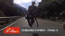 Onboard camera / Cámara a bordo - Stage 15 (Comillas / Sotres. Cabrales) - Wheelie - La Vuelta a España 2015