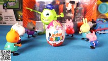Peppa Pig Kinder Surprise   Peppa Pig Unpacking Surprise Eggs Video For Babies to Watch