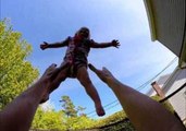 GoPro Captures the Joy of a Flying Baby