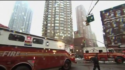 WATCH : Fire in High-Rise New York Building Kills one, 7 Injured