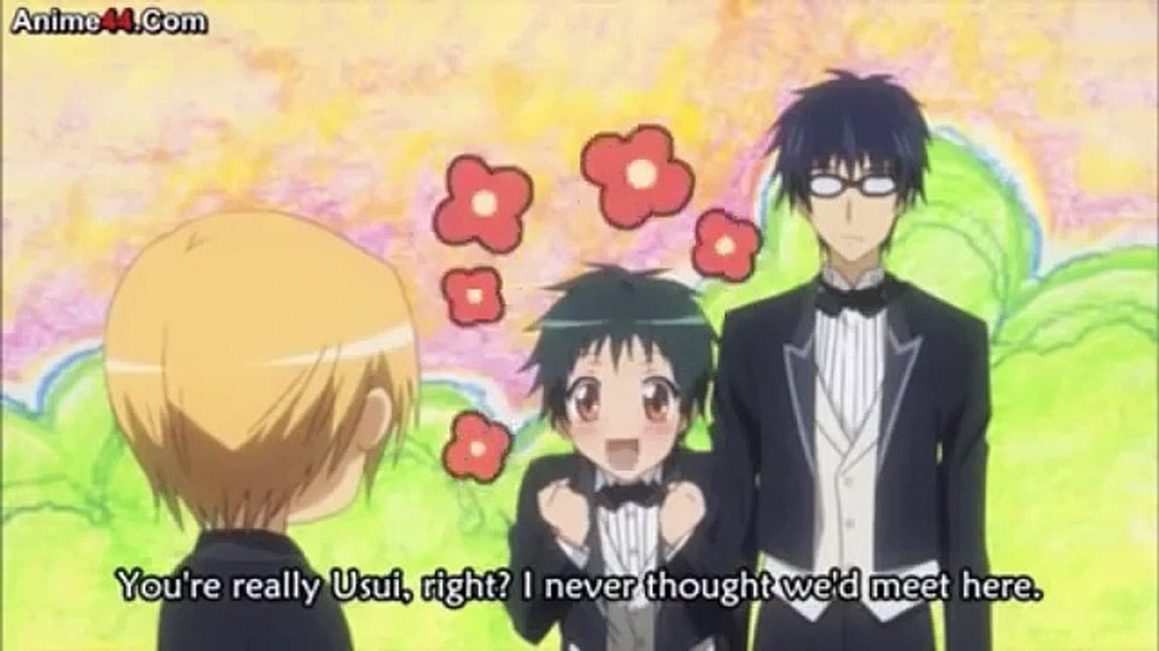 Kaichou wa Maid Sama! Usui's English accent