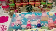 Princess Peppa Pig Playset, George Pig, Playdough Kinder Surprise Egg