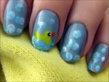 Baby Shower Nail Art