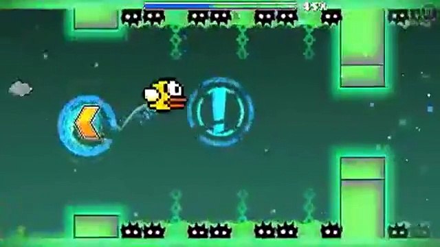 Geometry dash 2.0: FLAPPY BIRD NEW: By me!