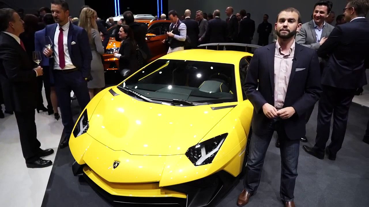 2016 Lamborghini Aventador SV   2015 Geneva Motor Show