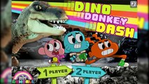 Cartoon Network Games  The Amazing World of Gumball   Dino Donkey Dash {Full Gameplay}