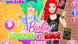 Barbie Kawaii Vs Rock Style - Best Games For Girls