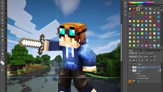 Minecraft Banner Speed-Art || JoshBTG