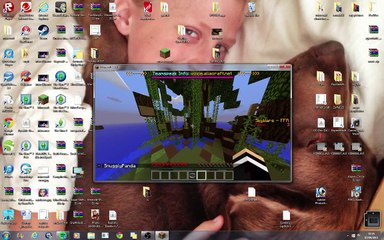 Minecraft HACKER! on ALi-a's server