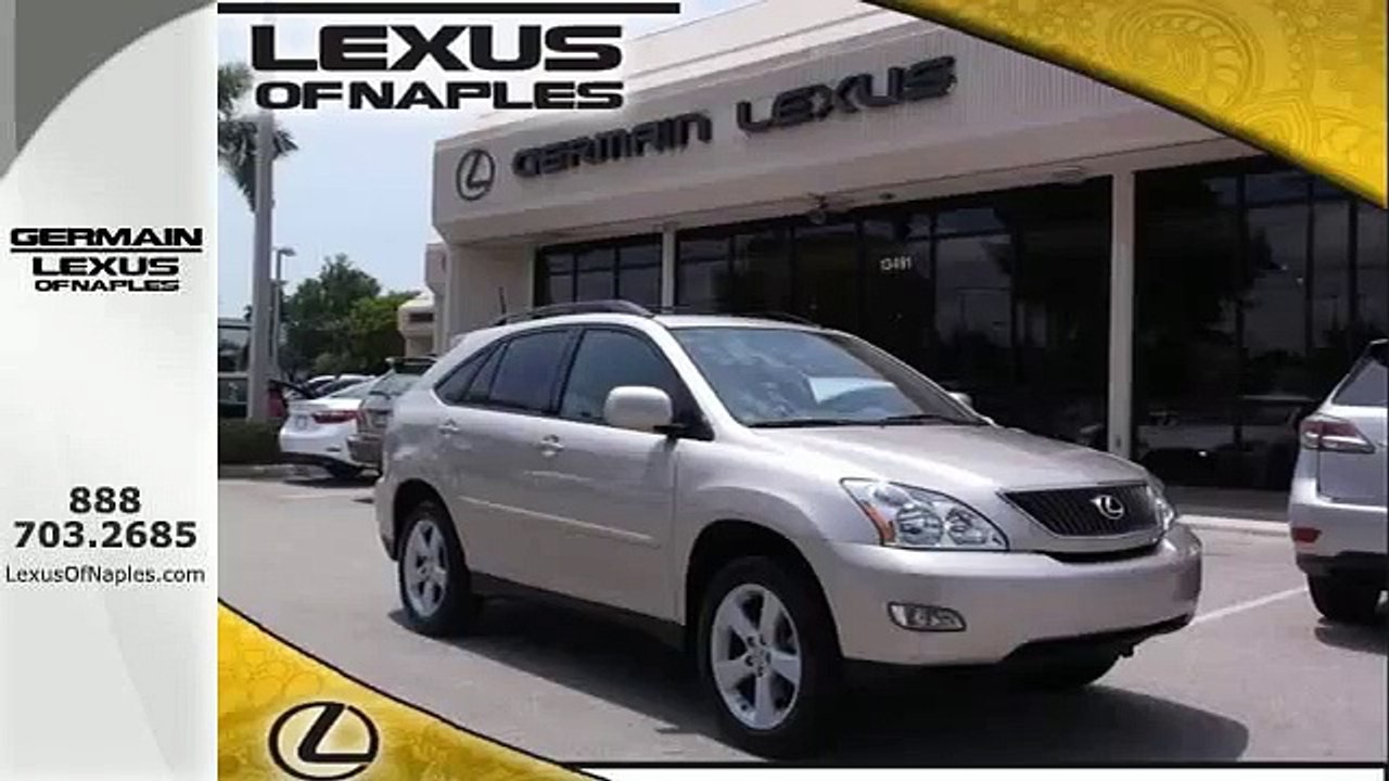 Used 2007 Lexus RX 350 Naples FL Fort-Myers, FL #X2195SA - SOLD