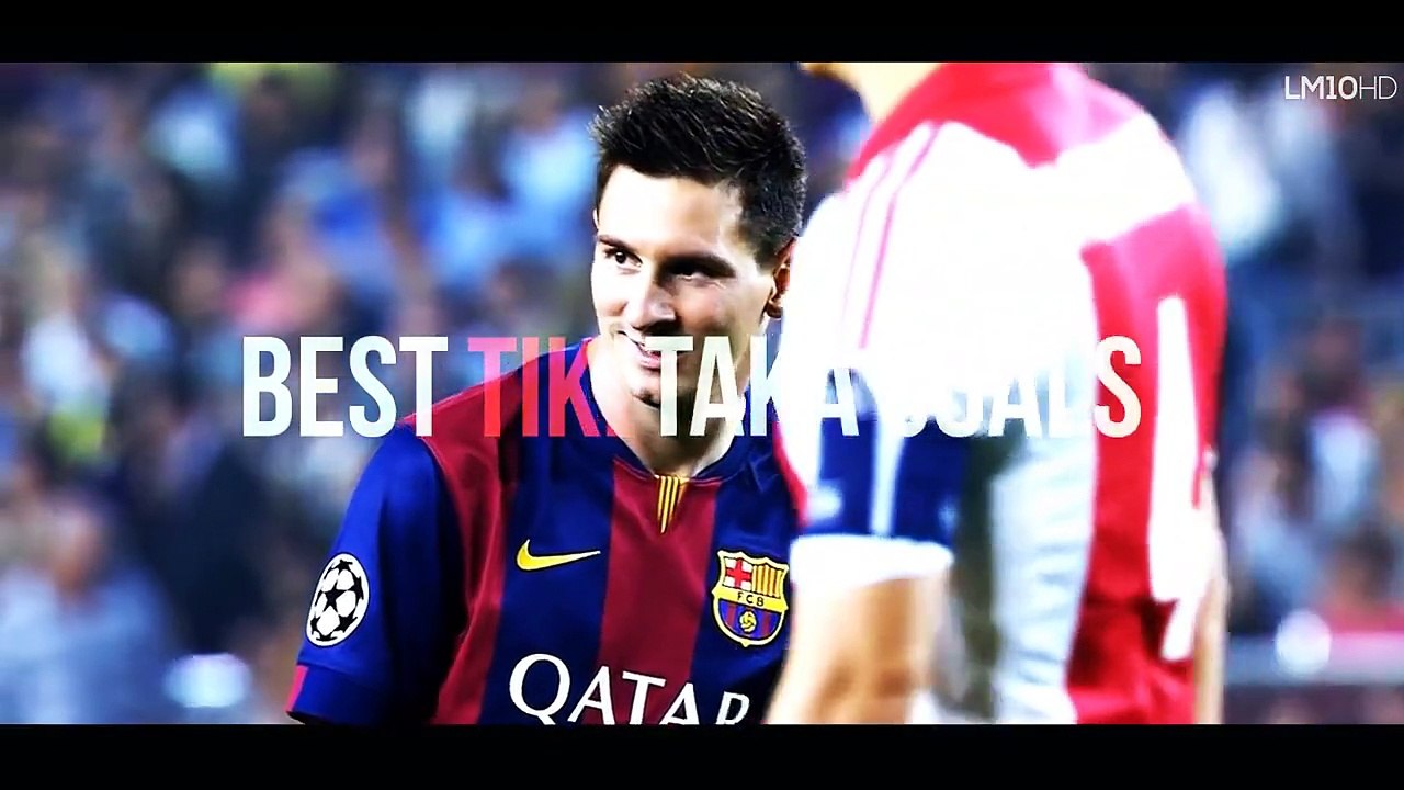 Lionel Messi  Best Tiki-Taka Goals Ever  HD