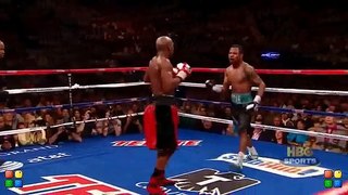 Mayweather did it to Shane Mosley before Ortiz!
