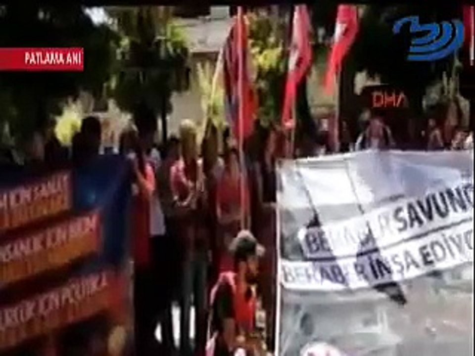 קשה לצפייה: רגעי הפיצוץ מהפיגוע הקטלני של דאעש בטורקיה