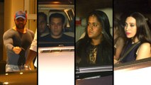 Salman Khan, Arpita Khan, Sohail Khan, Karisma Kapoor, Zayed Khan At Sunny Divan's Party