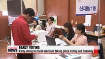 Early voting begins ahead of June 4th local elections