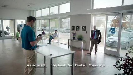 Hank Undercover: Rental Car | Elephant Auto Insurance commercials 2015