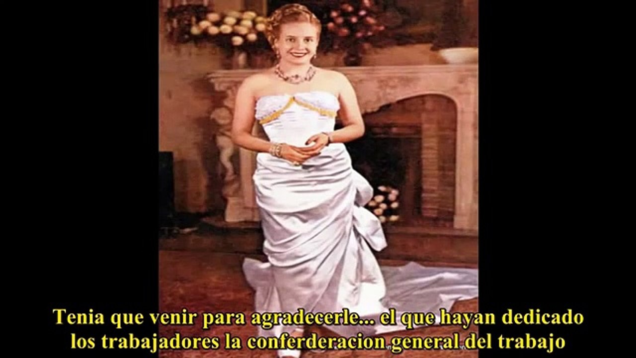 Discurso de Eva Peron   Evita   17 de Octubre de 1951