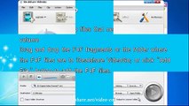 Merge and Convert F4F to AVI, FLV, MOV, MP4, WMV on Mac or Windows