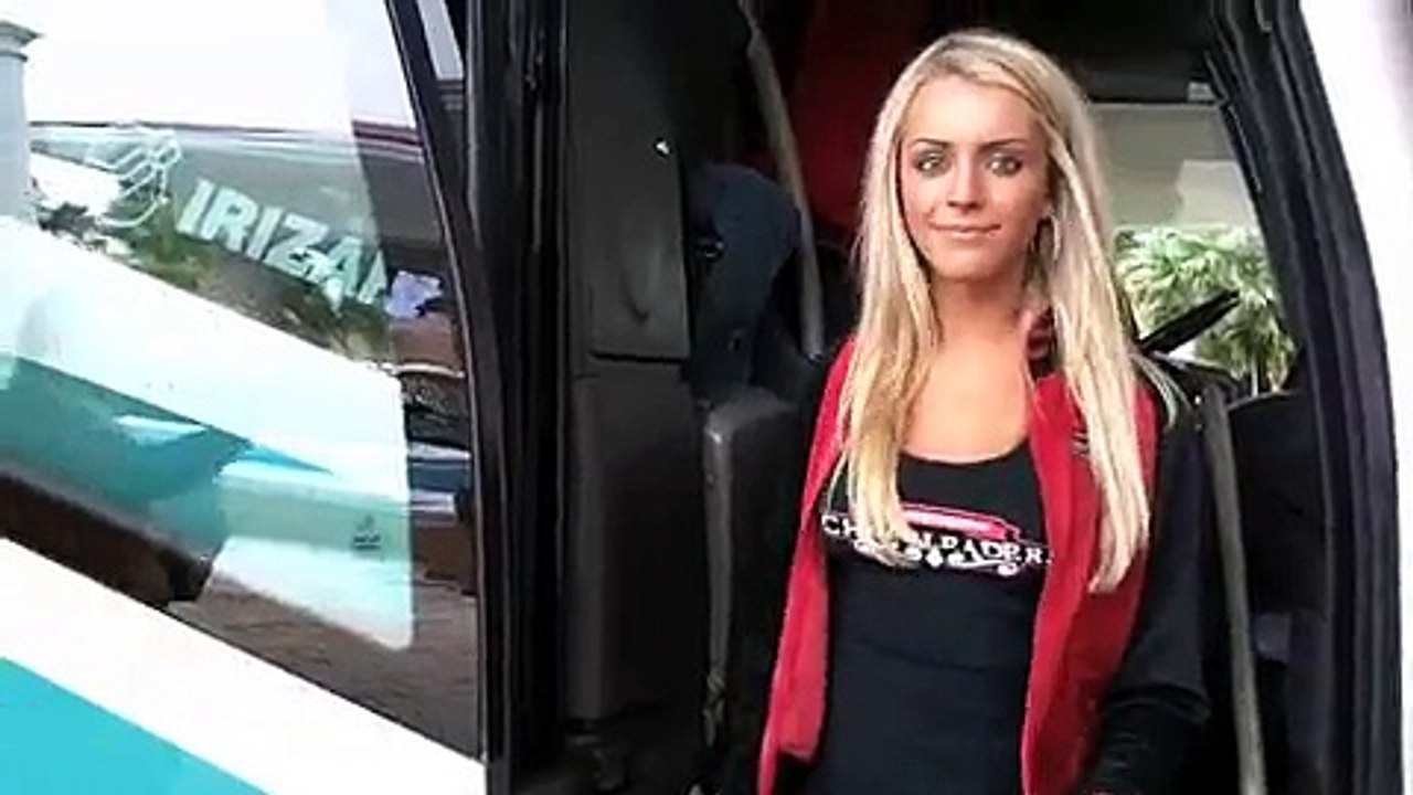 Falcons Cheerleaders in Cancun: Day One