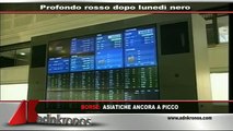 Tg Adnkronos, Borse: asiatiche ancora a picco...