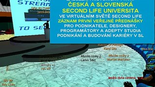 Czech & Slovak Second Life University - 1st discourse - p.1