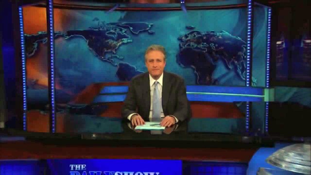 Jon Stewart from The Daily Show with Jon Stewart on Comedy Central