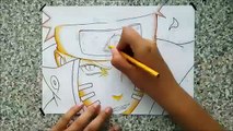 How to Draw Uzumaki Naruto Bijuu Mode