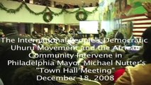 Community Challenges Philadelphia Mayor Nutter to Cut Police Budget