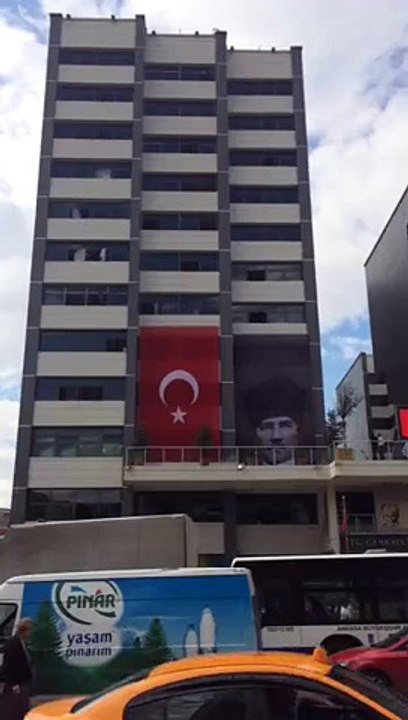 Çankaya Belediyesi Otomatik Motorlu Bayrak Sistemi