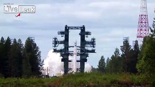New Russian rocket Angara - first flight.