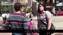 Abortion Activist Attacks Pro-Lifers