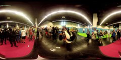 360° Video 4K | CosPlay Village in VR | GamesCom 2015