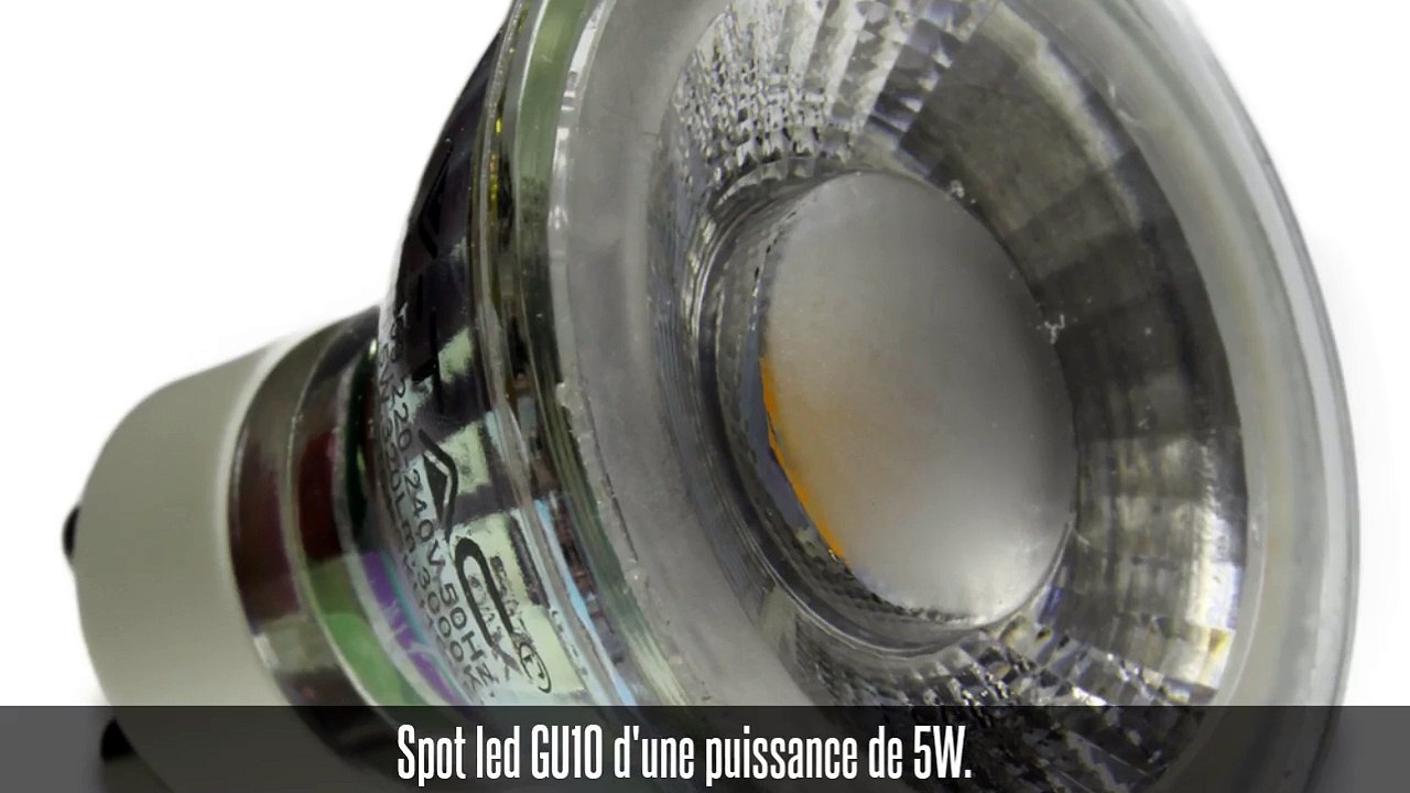 Spot led GU10, 5W, 38°, 320 lm, 3000K/6000K