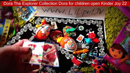 Dora The Explorer Collection Dora for children open Kinder Joy 22