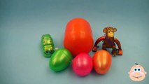 Kinder Surprise Egg Learn A Word! Lesson 'Z' Teaching Spelling & Letters Unwrapping Eggs & Toys